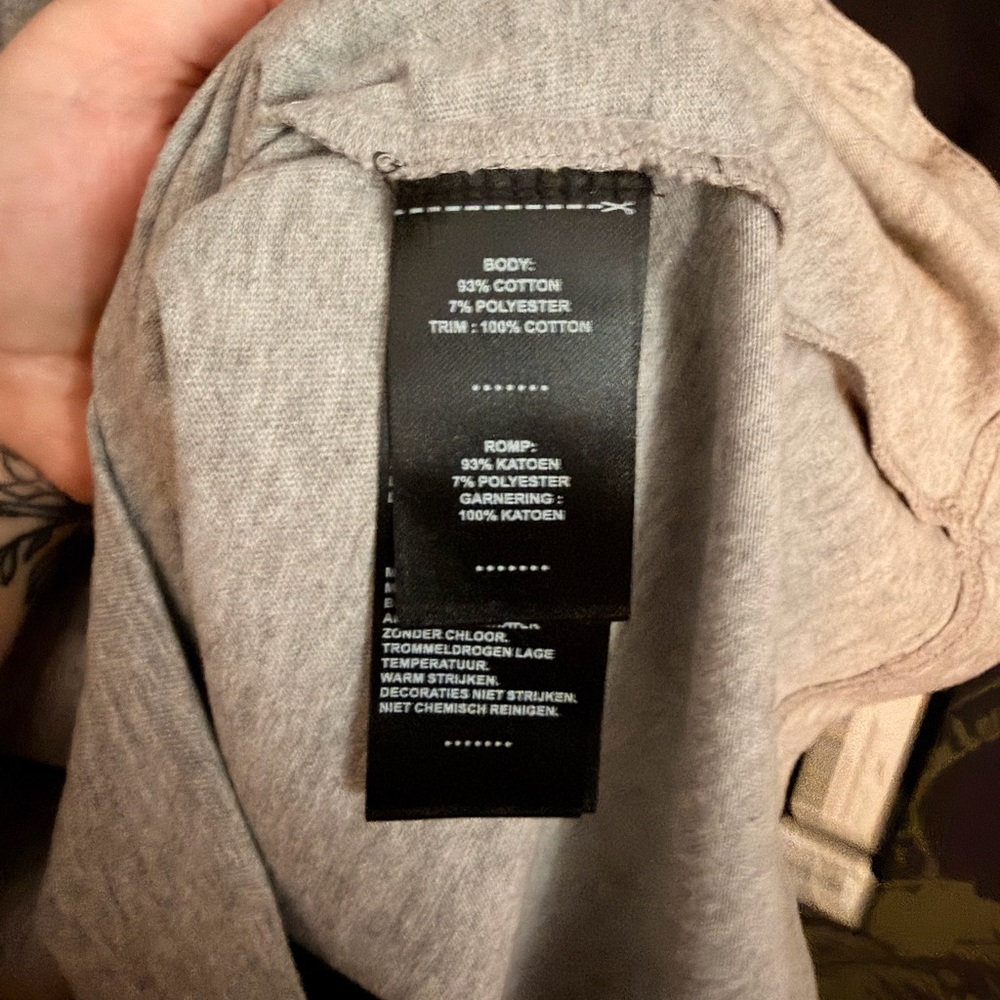 Harley-Davidson Men's Gray Tee with Blue Logo - Picture 5 of 5